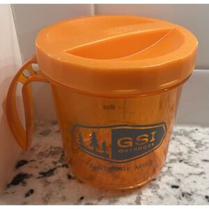 GSI Outdoors Fairshare Mug 28 oz Orange Camping Travel